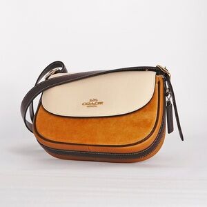 NWOT Coach Macie Saddle Bag in Colorblock